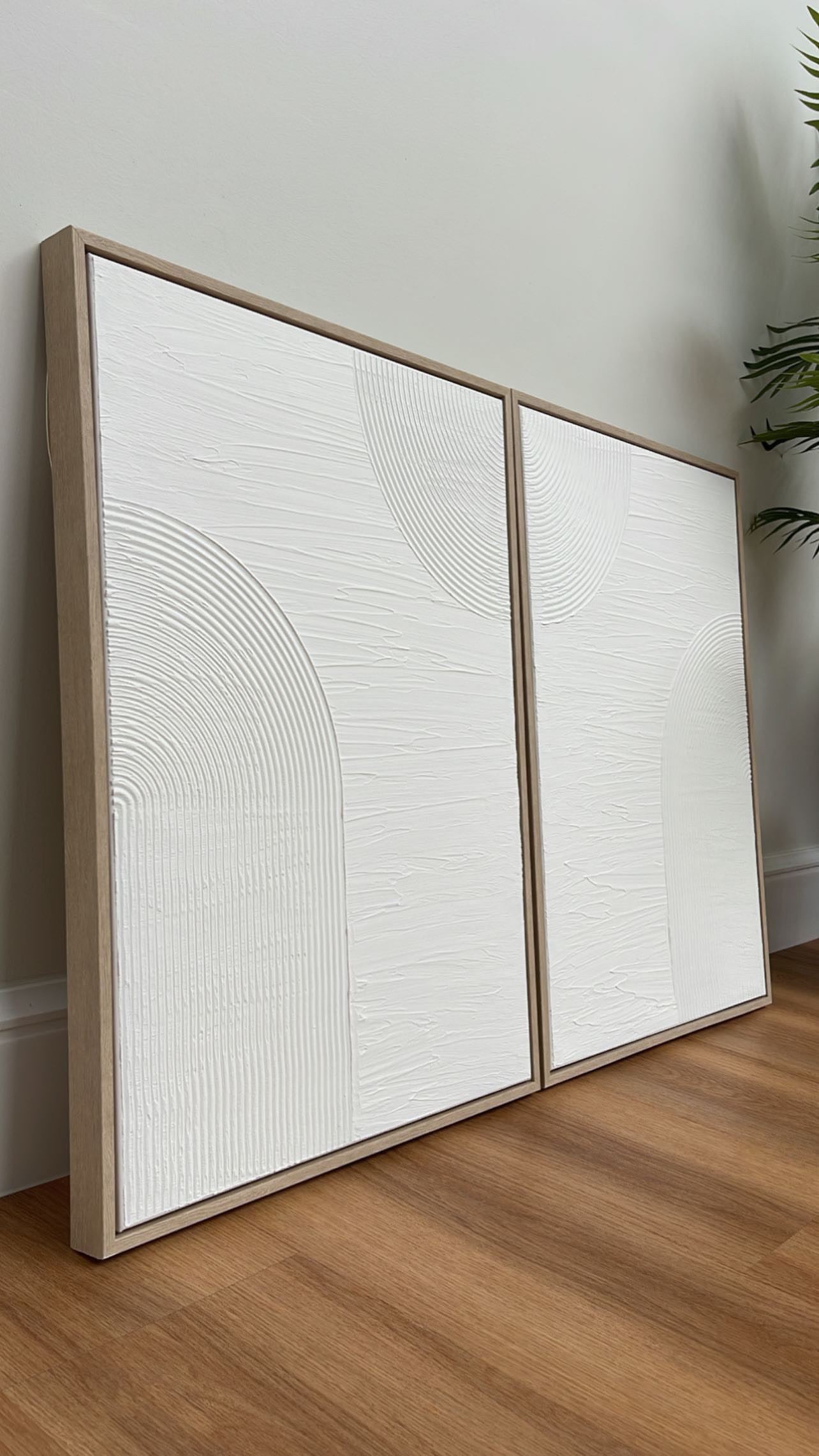Elegant Arches Set of Two - Textured Wall Art