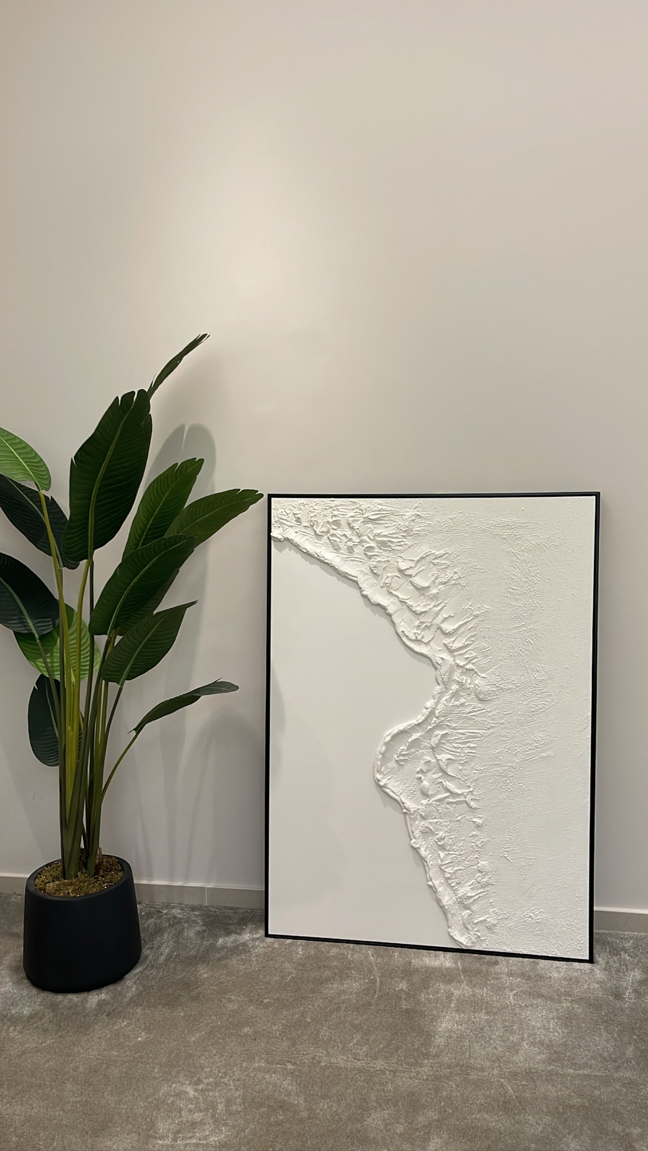 Ocean Waves - Textured Wall Art