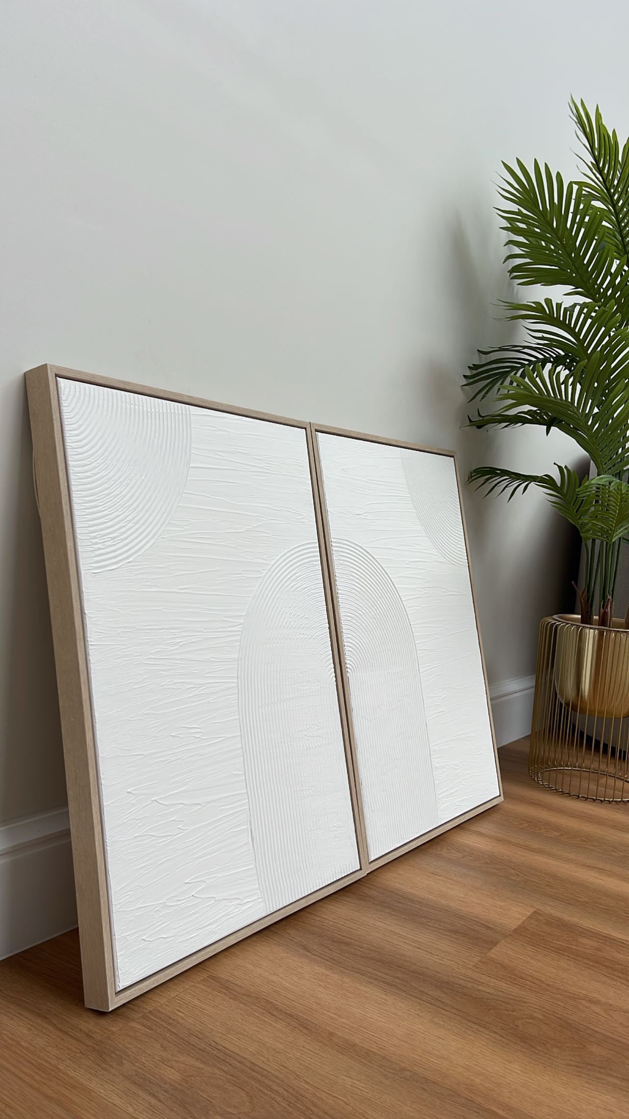 Elegant Arches Set of Two - Textured Wall Art
