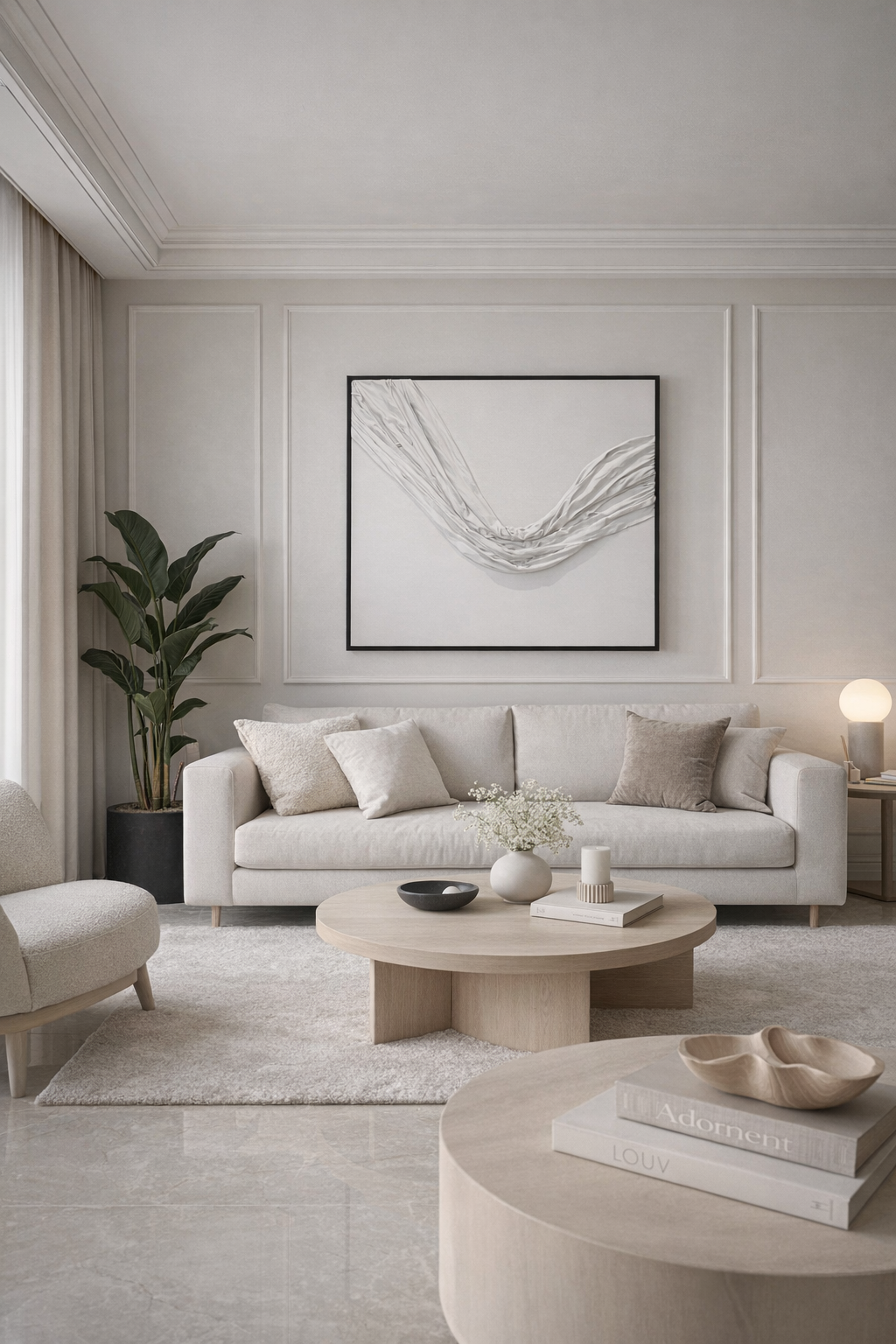 Silent Flow - Textured Wall Art