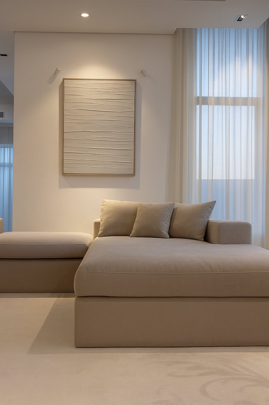 Abstract Lines #1 - Textured Wall Art